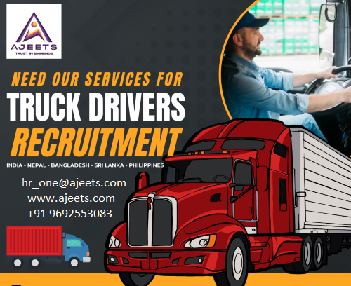 Hire Professional Truck Drivers in Gulf Countries