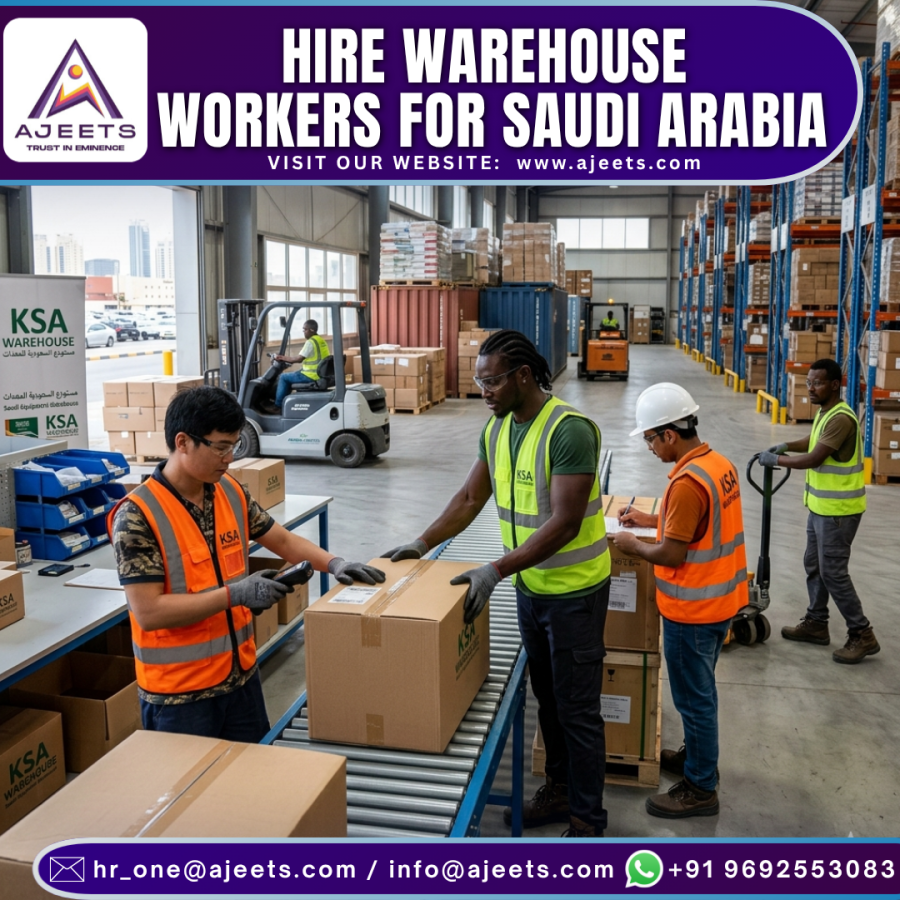 Looking for Warehouse Workers in Bulk for Saudi Arabia!!